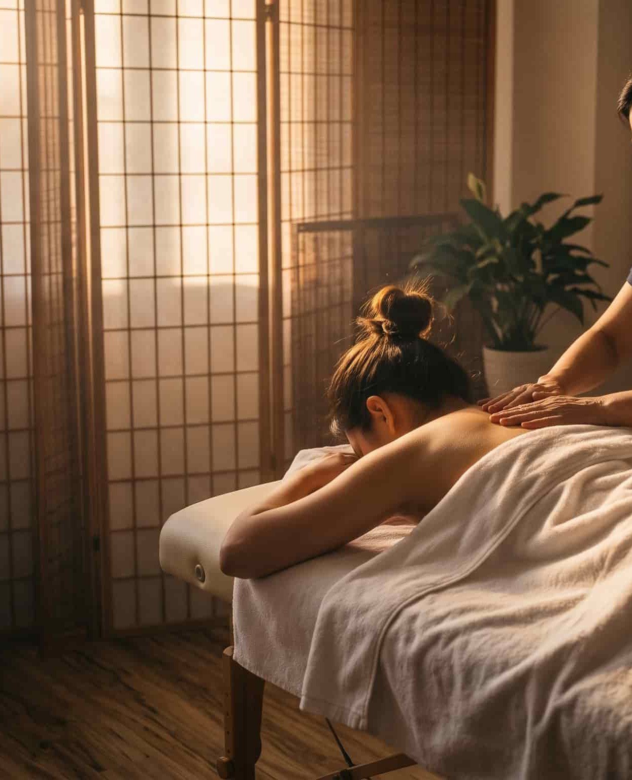 Relaxing massage treatment at Rees Nail & Body Spa in Bukit Jelutong, Shah Alam
