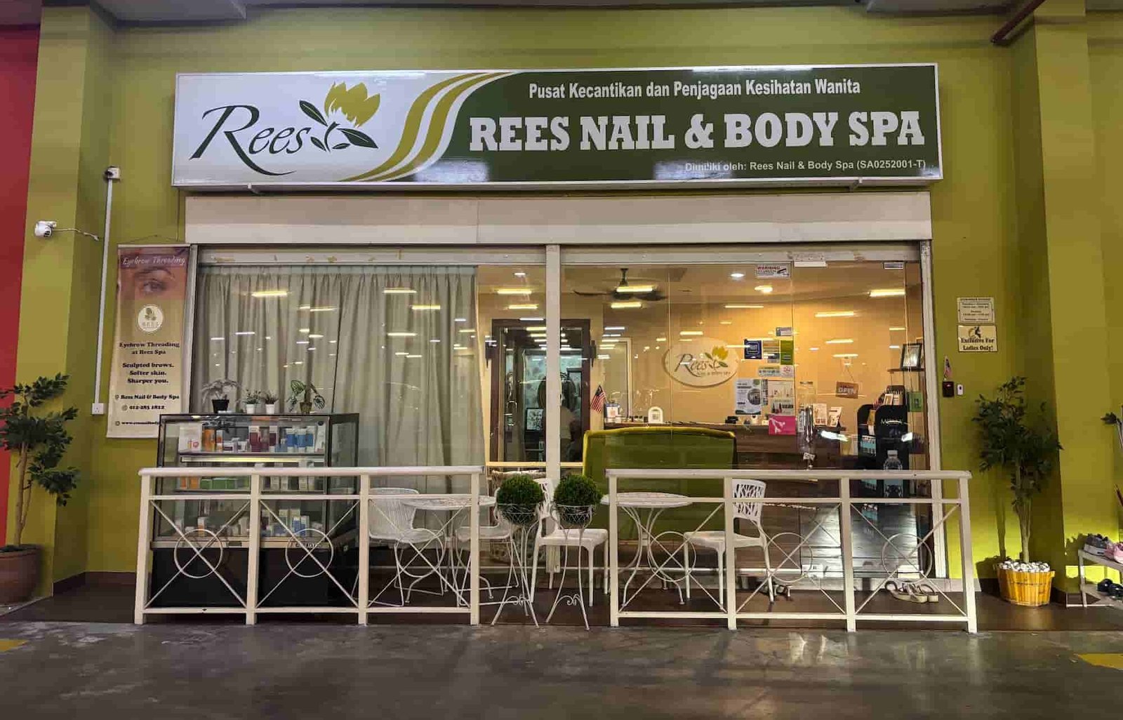 Spa treatment detail at Rees Nail & Body Spa